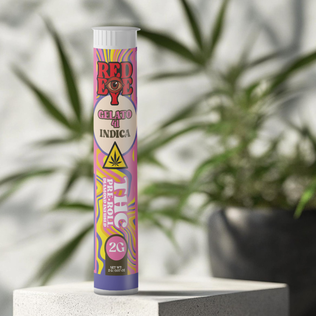THC PRE-ROLL DIAMOND INFUSED GELATO 41