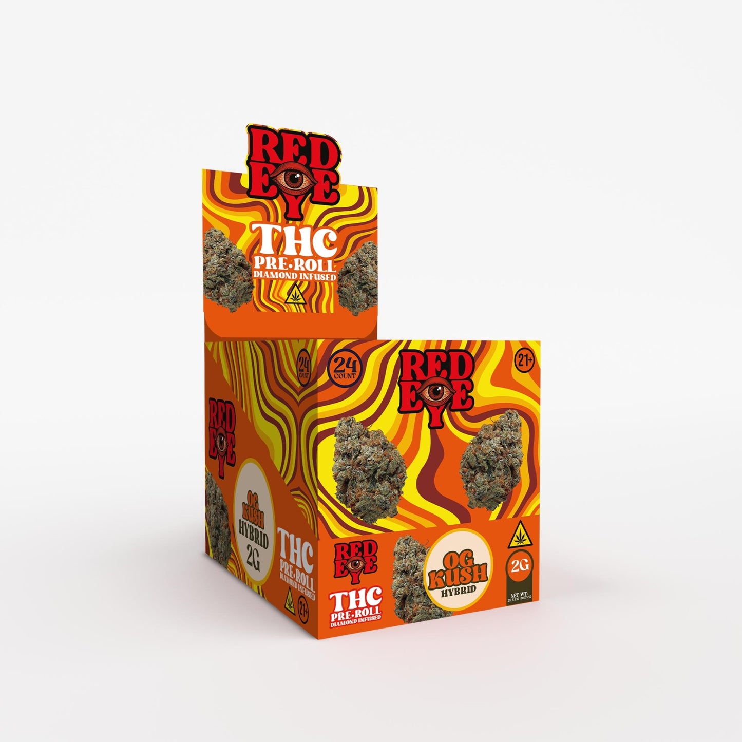 RED EYE THC PRE-ROLL DIAMOND INFUSED 2GRM