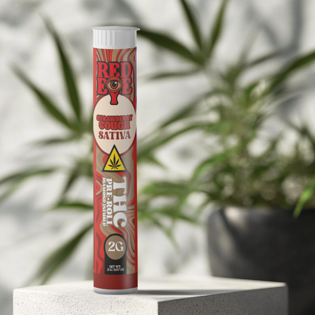 THC PRE-ROLL DIAMOND STRAWBERRY COUGH